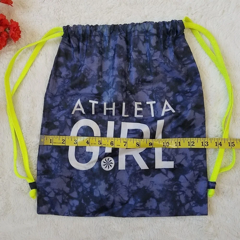 Athleta Girl Tie-Dye Drawstring Bag